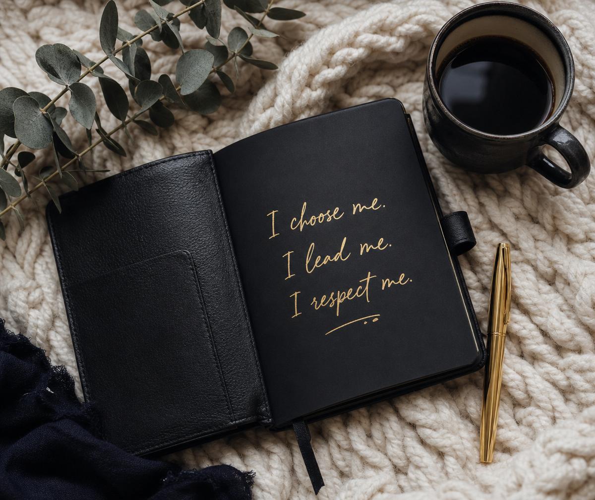 I choose me. I lead me. I respect me.